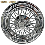 15 X 7 Inch Standard Star Wire®  Wheel Shown